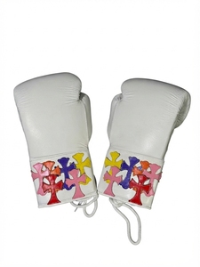 Guantes de Boxeo Profesionales Personalizados de Fábrica, con Parche Cruzado de Cuero, Antideslizantes y que Absorben la Humedad - Product Image 4
