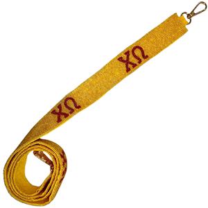 Bolso de mano Kappa Kappa Gamma de algodón con bordado de cuentas hecho a mano, estilo universitario, para uso diario - Product Image 6