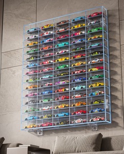 VENTES FLASH : Vitrines en acrylique pour véhicules miniatures à l'échelle 1:24, idéales pour les collectionneurs de voitures, transparentes et personnalisables pour la publicité - Product Image 6