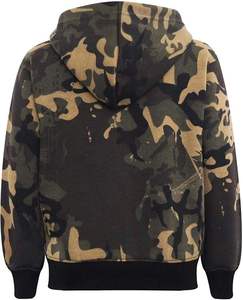 Sudadera Unisex al por Mayor XY141766, 80% Algodón, 20% Poliéster, con Logotipo Personalizado, Tejido Liso Teñido para Primavera - Product Image 3