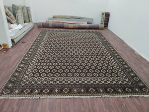Hand Knotted Wool Rug | High Quality Geometric Oushak Tribal Area Rug | Low Persian Style <b>Carpet</b> for Home | Custom Size MOQ- - Product Image 5