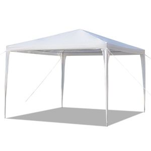Tenda Bianca 3x3m Impermeabile per Matrimoni ed Eventi con Tubi a Spirale per Eventi all'Aperto - Product Image 2