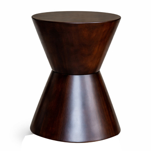 Tabouret conique en bois de Suar massif de luxe, forme unique, pour salon, décoration intérieure, nouvelle arrivée, très bien coté. - Product Image 3