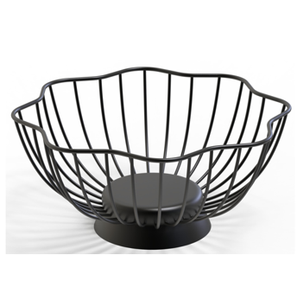 Wholesale Decor Impex Portable Iron Rectangle <b>Basket</b> Tray Eco-Friendly Multifunction Modern Customizable Kitchen Storage <b>Handle</b> - Product Image 3