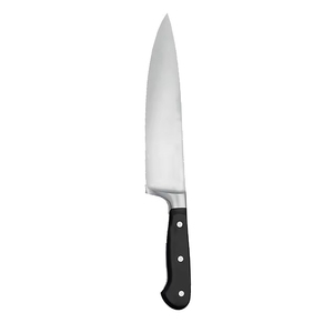 Cuchillo de Chef de Lujo Hecho a Mano con Mango de Madera, Hoja de Cobre y Damasco, Acabado Satinado, Ambidiestro, Longitud de 6-7.9 Pulgadas para Uso en la Cocina - Product Image 1
