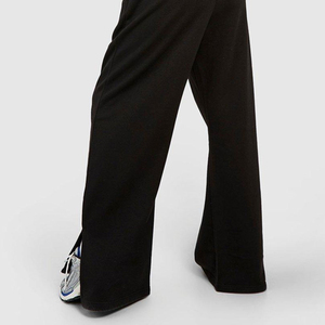 Fully Customized New Design Solid Color Women Flared <b>Pants</b> / Affordable Price Flared Women Trousers - Product Image 4
