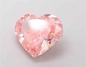 Diamante CVD Cultivado en Laboratorio, Corte Corazón, Color Rosa, 3.03CT, Certificado IGI, para Joyería, Anillos de Compromiso para Enamorados - Product Image 2