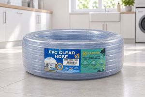 สายยางใส PVC KARYON ขนาดเส้นผ่านศูนย์กลางภายใน 4 มม.-50 มม. ความยาว 30 ม. สายยางอเนกประสงค์แบบยืดหยุ่นสำหรับถ่ายโอนน้ำ/อากาศ ใช้กับรอกสายยาง - Product Image 1