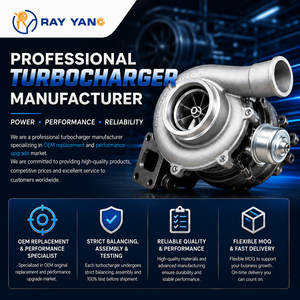 Turbocompresseur CT12B 1KZ-TE 3.0L refroidi par eau et huile pour moteur diesel – Pièce de rechange - Product Image 5