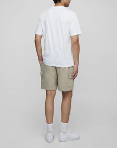 ชุดเสื้อยืดผู้ชาย 2 ชิ้น แขนสั้น คอวี ผ้าฝ้ายน้ำหนักเบา สวมใส่สบาย ระบายอากาศได้ดี ทรงปกติ แบบลำลอง OEM - Product Image 2