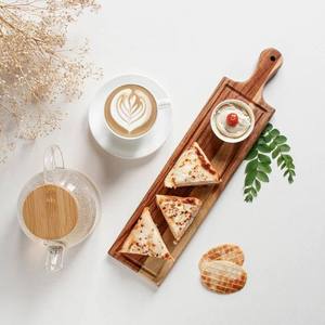 ถาดเสิร์ฟไม้พรีเมียมผิวเรียบเนียน สำหรับร้านอาหาร บุฟเฟ่ต์ และใช้ในบ้าน - Product Image 6