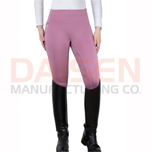 Women Equestrian Silicone Grip Riding Leggings High Waist Stretch Breeches Breathable Performance Fit for Training - Product Image 4