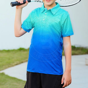 Chemises polo de golf pour jeunes, dernier design, pour garçons et filles, tissu tricoté confortable, pour les séances d'entraînement, les clubs sportifs, les activités du week-end - Product Image 4