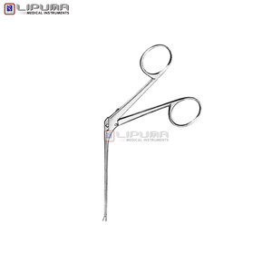 Mini forceps micro-auriculaires Mcgee Alligator, instrument chirurgical avec mâchoire dentée de 3,5 mm x 0,6 mm, instruments médicaux droits - Product Image 5