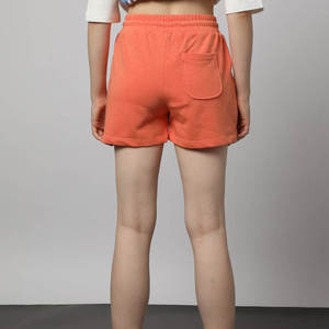 Shorts Deportivos para Mujer, Color Coral, con Cordón, Transpirables, de Secado Rápido, Ecológicos, Antiarrugas, Cintura Elástica, Casuales, para Verano, Gimnasio y Entrenamiento - Product Image 3