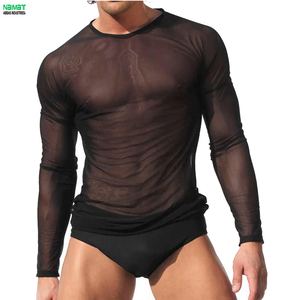 Casual Solid Color <b>Fishnet</b> Hooded Sweatshirt Loose Fit See Through Activewear Layering Top Top Sexy Club Wear - Product Image 1