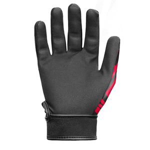 Guantes de bateo de cuero PU rojo, azul y negro, con palma de cuero resistente a desgarros y roturas, guantes de bateo de béisbol. - Product Image 2