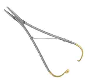 ชุดเครื่องมือผ่าตัด Mathieu Premium Stainless Steel Manual TC Needle Holder - Product Image 1