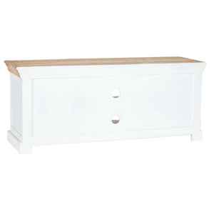 Mueble de TV de Madera Maciza de Mango de Lujo, Estilo Escandinavo, Moderno, con Puertas Corredizas, Estantes Abiertos y Almacenamiento para Sala de Estar - Product Image 4