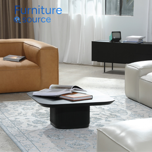Table basse carrée noire moderne pour salon Design contemporain en bois avec caractéristique convertible OEM/ODM Vietnam Factory - Product Image 2