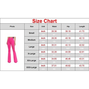 Ladies <b>Bell</b> Bottom Flare Pants High Waist Stretch Wide Leg Yoga Leggings Summer Casual Quick Dry Breathable Eco-Friendly 100% - Product Image 6