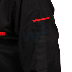เสื้อเชฟผู้ชายแบบสั่งทำ WASI SPORTS ชุดยูนิฟอร์มครัวมืออาชีพ ผ้าแคนวาส แขนยาว เสื้อแจ็คเก็ตทำอาหารสำหรับพนักงานร้านอาหารและโรงแรม - Product Image 6
