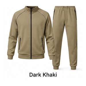 Conjunto de Chaqueta Deportiva Personalizada con Logotipo para Hombre, Chaqueta de Entrenamiento con Cierre Completo, Poliéster Interlock, Ropa Deportiva Personalizada de Fábrica - Product Image 5