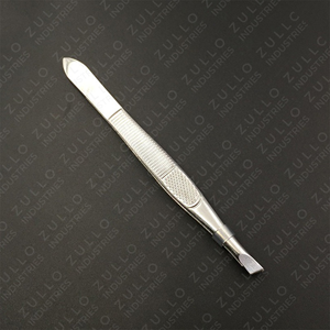 High Quality Stainless Steel Slant Eyebrow Tweezers OEM Private Label <b>Precision</b> Beauty <b>Tools</b> Wholesale Premium Grade - Product Image 6