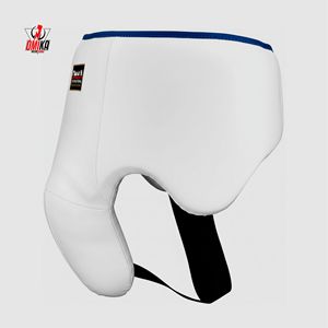 OMIKA INTERNATIONAL Protège-entrejambe de boxe professionnel unisexe - Protection en cuir résistant aux chocs pour MMA, mousse haute densité, logo personnalisé - Product Image 2