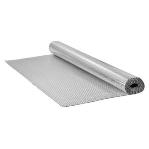 Barrière radiante en aluminium double face de 3,2 mm, rouleau d'isolation 48 x 10 pieds, film à bulles d'air, 2 matériaux d'isolation thermique - Product Image 4