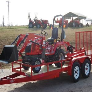 Entrega Rápida, Mini Tractor Massey Ferguson GC1705 de 48HP/23HP con Cargador Frontal, Ideal para Agricultura y Construcción - Product Image 3