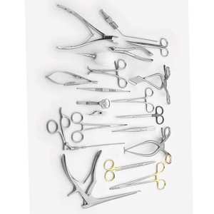Juego de 20 Instrumentos Quirúrgicos Ortopédicos Profesionales de Acero Inoxidable, Kit de Cirugía Dental y ORL, Reutilizable, Grado Hospitalario - Product Image 4