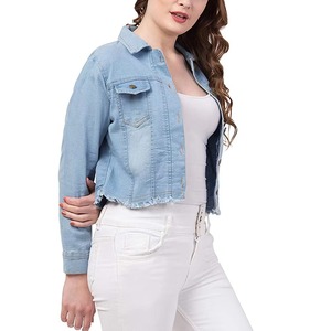 Chaqueta Vaquera para Mujer de Primera Calidad, Muy Vendida, a la Moda, Antiarrugas, Fácil de Lavar, Material Duradero, ASTURBAN WEAR, 100% Algodón - Product Image 4