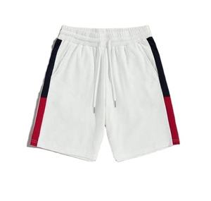 Pantalones deportivos de algodón para hombre, pantalón corto masculino con logotipo personalizado, disponible en 12 colores, 360GSM - Product Image 1