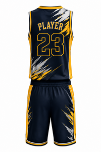 Conjunto de Uniformes de Baloncesto de Alta Calidad con Logotipo Personalizado para Equipos, Ropa Deportiva de Baloncesto que Absorbe la Humedad - Product Image 2