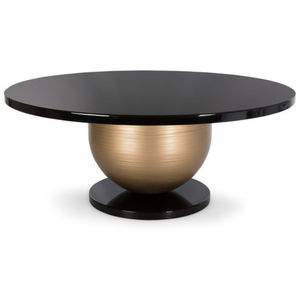 Table basse et table d'appoint en bois recouvert de cuir de haute qualité, au look classique, pour la maison, l'hôtel, le salon, à un prix impressionnant - Product Image 3