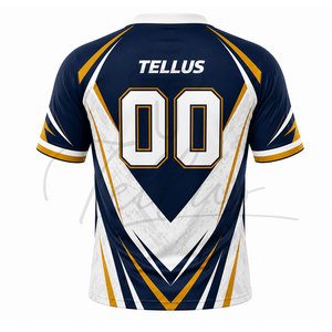 Top Seller New Fashion Rugby Jersey For Team Wear Custom Logo Silicon Printing New Best Quality Quick Dry Sublimation Jersey - Product Image 6