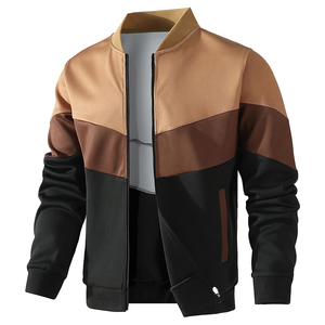 Chaqueta Bomber con Cierre para Hombre, Estilo Aviador Clásico, Ropa Exterior Informal, Resistente al Viento, Ligera, Diseño Personalizado, OEM, ODM, Venta al Por Mayor - Product Image 2