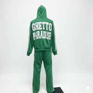 Conjunto Deportivo de Invierno para Hombre, con Cierre, Color Sólido, Estilo Único, Corte Regular, Logotipo Bordado Personalizado - Product Image 5