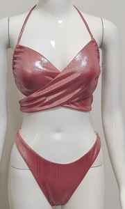 Unisex High Quality Customize Swimmer Bikini Set Bra and Underwear With Customize Logo Beach wear Bikini - Product Image 2