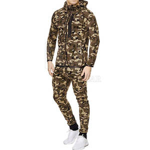 Conjunto Deportivo Sublimado para Hombre con Pantalones de Cintura Ajustable, Chaqueta con Capucha Elegante y Ropa Deportiva Cómoda - Product Image 2