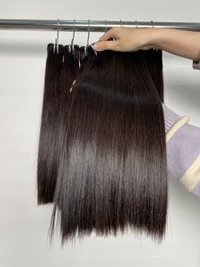 Extensiones de cabello humano de trama estirada doble de alta calidad al por mayor superior, vendedores de cabello natural virgen crudo - Product Image 4