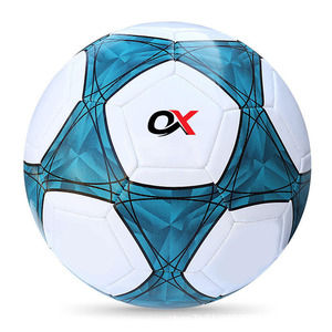 Oxva Industries Professionnel N° Ballon de football en PVC pour adultes et étudiants, logo personnalisé avec service OEM pour l'entraînement et les matchs - Product Image 1