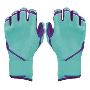 Guantes de Bateo de Béisbol con Logotipo Personalizado, Estilo Moderno, para Adultos, Cuero Genuino, con Nombre Personalizado para la Posición de Receptor - Product Image 6