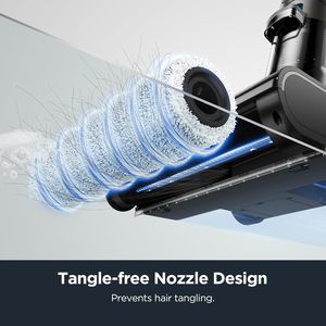 Cordless Wet Dry Vacuum Cleaner Self Cleaning Vacuum and <b>Mop</b> Combo, Good for Hard Floors Pet Hair Sticky Messes, NEW430BL, Blue - Product Image 3