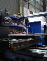 Machine de formage par rotation CNC automatisée haute performance Langrui Xing, moteur 17 kW pour conteneurs métalliques, pots en aluminium