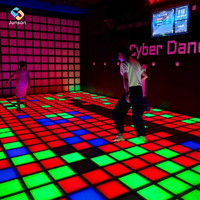 Jeu de danse interactif éducatif pour enfants avec lumières LED au sol - Détection de pression pour usage domestique en intérieur