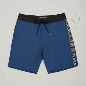 Short de bain décontracté pour homme avec logo personnalisé, motif léopard, séchage rapide, en maille, pour la plage, l'été, la gym et l'entraînement - Product Image 5