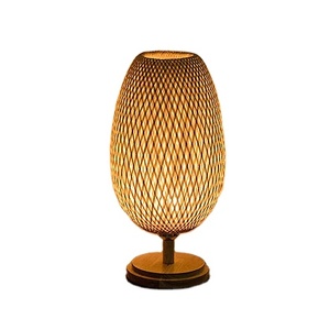 Lámpara de pie colgante de tambor de ratán Natural respetuosa con el medio ambiente moderna de Nhat Minh para decoración de hogar y Hotel Vietnam - Product Image 1