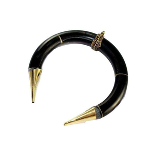 Colgante de collar de hueso de búfalo auténtico, colgante de hueso de buey, colgante de colmillo de hueso - Product Image 4